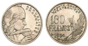 100 francs Cochet 1956