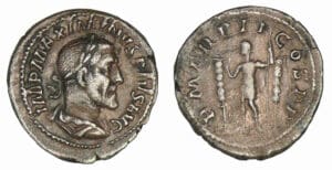 Maximin 1er - Denier (236, Rome) Maximin 1er - Denier (236, Rome)