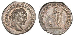 Caracalla - Denier (214, Rome) Jupiter