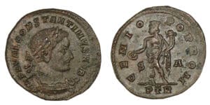 Constantin 1er - Follis (307, Tréves)