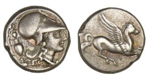 ILLYRIE - Leukas - Statère au Pégase (350-300 av J.-C.)
