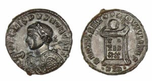 Crispus - Nummus (322/23, Tréves)