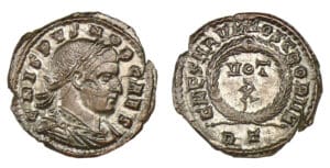 Crispus - Nummus (321, Rome) VOT X