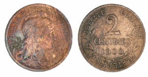 2 centimes Dupuis 1900 2 centimes Dupuis 1900