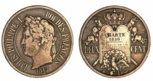 Deux centimes Louis-Philippe 1847 Deux centimes Louis-Philippe 1847