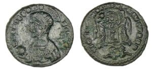 Crispus - Nummus (317-326, Lyon)