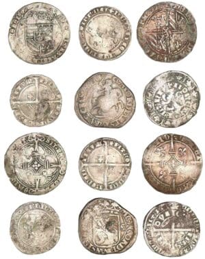 Flandres - Lot de 6 monnaies Flandres - Lot de 6 monnaies