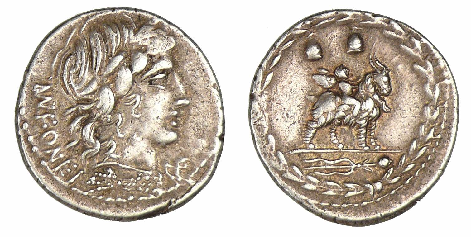 FONTEIA - Denier (85 av. J.-C.) FONTEIA - Denier (85 av. J.-C.)