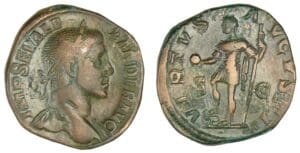 Alexandre Sévère - Sesterce (230, Rome) Alexandre Sévère - Sesterce (230, Rome)