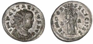 Tacite - Aurélianus (275/276, Lyon) La Félicité Tacite - Aurélianus (275/276, Lyon) La Félicité