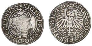 Pologne - Sigismund 1er - Gros 1533 Pologne - Sigismund 1er - Gros 1533