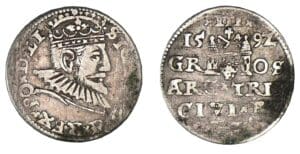 Pologne - Sigismund III - Gros 1592 Pologne - Sigismund III - Gros 1592