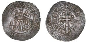 Jean II Le Bon - Gros à la couronne 1er émission