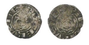 Picardie - Evêché de Laon - Roger de Rosoi et Philippe-Auguste - Denier Picardie - Evêché de Laon - Roger de Rosoi et Philippe-Auguste - Denier