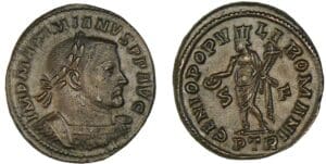 Maximien Hercule - Follis (305/307, Trèves) Maximien Hercule - Follis (305/307, Trèves)