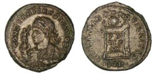 Constantin II - Nummus (Trèves)