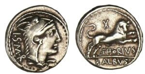 THORIA - Denier (105 av. J.-C.)