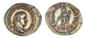Gordien II l'Africain - Denier (238, Rome) La Providence Gordien II l'Africain - Denier (238, Rome) La Providence