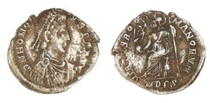 Honorius - Silique (393/423, Milan)