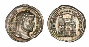 Dioclétien - Argenteus (300/301, Trèves) Dioclétien - Argenteus (300/301, Trèves)
