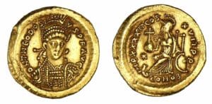 Théodose II - Solidus (441-450, Constantinople)