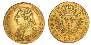 Louis XVI - Louis d'or aux palmes 1774 A (Paris) Louis XVI - Louis d'or aux palmes 1774 A (Paris)