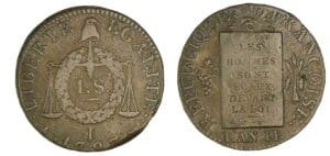 Sol aux balances An II 1793 I (Limoges)