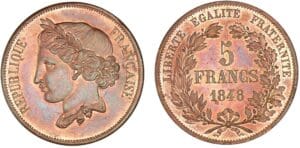 5 francs concours de Gayrard 5 francs concours de Gayrard