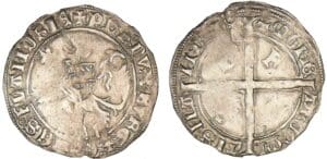 Flandres - Philippe le Bon - Double gros d'argent Flandres - Philippe le Bon - Double gros d'argent