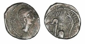 Octave - Denier (63-27 av. J.-C.)