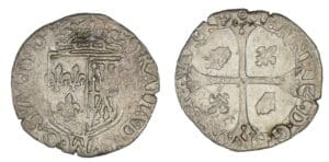 Henri IV - Douzain de Navarre 2ème type 1590 (Saint-Palais)