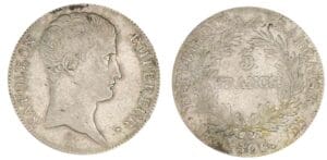 5 francs Napoléon revers République 1806 BB (Strasbourg) 5 francs Napoléon revers République 1806 BB (Strasbourg)