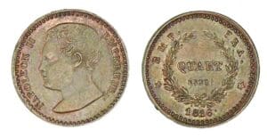 1/4 franc Napoléon II 1816 - Essai 1/4 franc Napoléon II 1816 - Essai