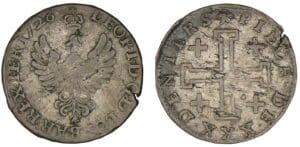 Lorraine - Léopold 1er pièce de 30 deniers 1728 Lorraine - Léopold 1er pièce de 30 deniers 1728