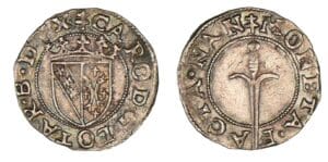 Duché de Lorraine - Charles III - Double denier Duché de Lorraine - Charles III - Double denier