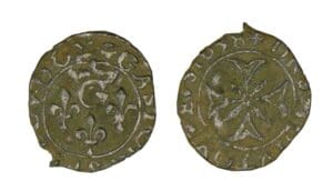 Dombes - Gaston d'Orléans - Liard 1638 (Trévoux) Dombes - Gaston d'Orléans - Liard 1638 (Trévoux)