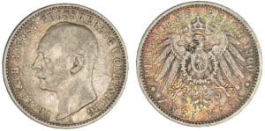 Allemagne - Oldenburg - Friedrich August - 2 mark 1900
