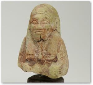 Egypte - Buste d'oushebti - Ier mill. av. J.-C.
