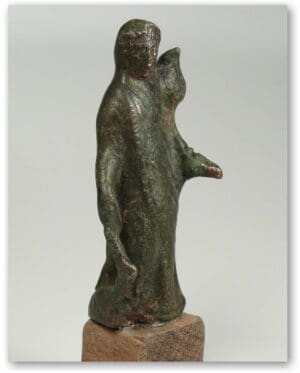 Romain - Statuette en bronze - II-IVème siècle ap. J.-C. Romain - Statuette en bronze - II-IVème siècle ap. J.-C.