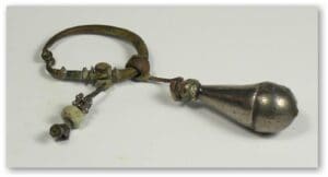 Romain - Boucles d'oreilles argent et or - IVème siècle ap. J.-C.