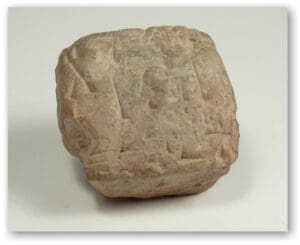 Proche-Orient - Tablette cunéïforme - II-Ier mill. av. J.-C.