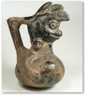 Pré-colombien - Inca (Pérou) - Vase à potions - IV-VIème siècle ap. J.-C.