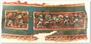 Egypte - Copte - Pièce de tissu - VII-Xème siècle.