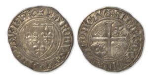 Charles VI - Blanc guénar 1 ére émission