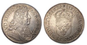 Louis XIV - Demi-écu à la cravate 1679 L (Bayonne)