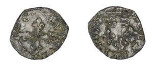 Louis XIV - Liard de Lyon frappé au marteau 1656 (Lyon) Louis XIV - Liard de Lyon frappé au marteau 1656 (Lyon)