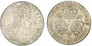 Louis XIV - Ecu aux trois couronnes 1710 I (Limoges)