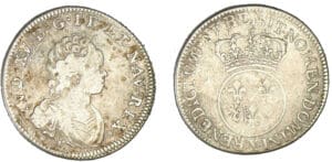Louis XV - Quart d'écu Vertugadin 171- X (Amiens)
