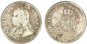 Louis XV - Cinquième d'écu aux lauriers 1726 A (Paris)