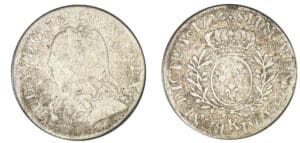 Louis XV - Cinquième d'écu aux lauriers 1726 K (Bordeaux)